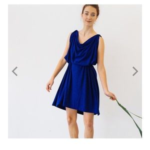 Encircled chrysalis cardi royal blue regular size